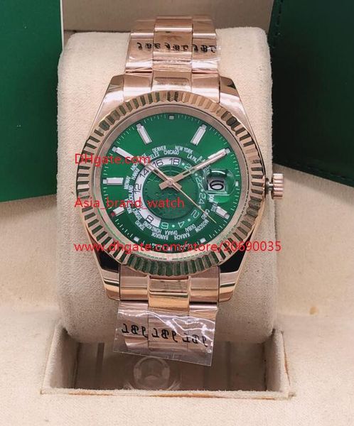 new watches 42mm rose gold green dial 326933 asia 2813 automatic mechanical mens watch watches, Slivery;brown
new watches 42mm rose gold green dial 326933 asia 2813 automatic mechanical mens watch watches, Slivery;brown