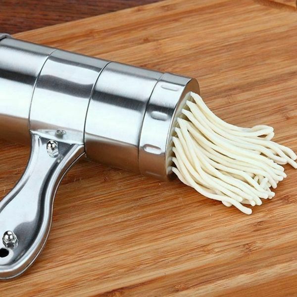 manual stainless steel noodle maker press pasta machine crank cutter fruits juicer cookware making spaghetti kitchen tools
manual stainless steel noodle maker press pasta machine crank cutter fruits juicer cookware making spaghetti kitchen tools