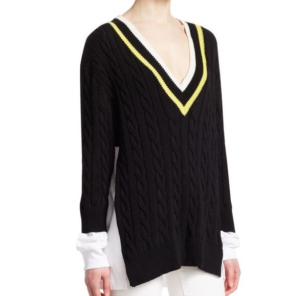 2019 fall autumn black long sleeve v neck striped print knitted panelled pullover sweater women fashion sweaters o1021067aw, White;black
2019 fall autumn black long sleeve v neck striped print knitted panelled pullover sweater women fashion sweaters o1021067aw, White;black