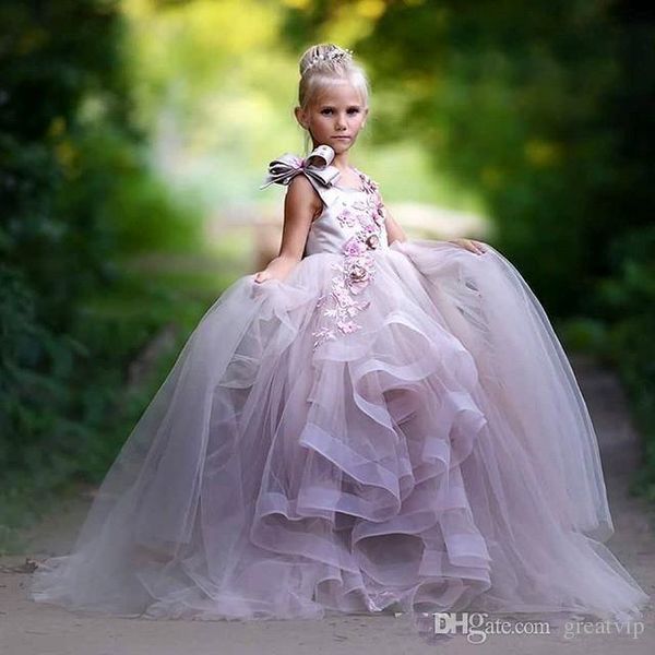 holy flower girls dresses for weddings lace ruched tulle first communion gowns sash girls pageant dress, White;blue
holy flower girls dresses for weddings lace ruched tulle first communion gowns sash girls pageant dress, White;blue