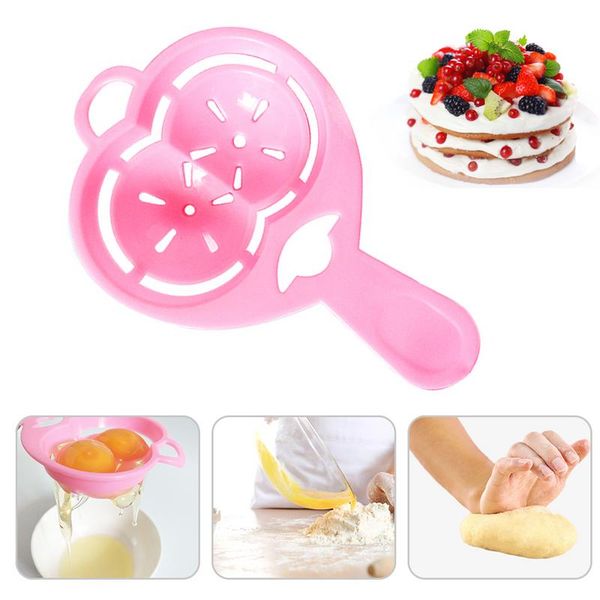 creative double-hole egg white yolk separator heart shape filtering tool for kitchen bakery
creative double-hole egg white yolk separator heart shape filtering tool for kitchen bakery