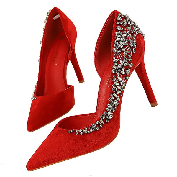 women 10cm high heels crystal pumps lady rhinestone luxury female escarpins fetish heels party wedding glitter shoesmultifunction, Black
women 10cm high heels crystal pumps lady rhinestone luxury female escarpins fetish heels party wedding glitter shoesmultifunction, Black