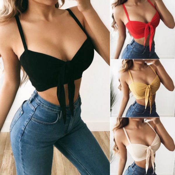 2019 бренд без рукавов сексуальная повязка майки женщины летние танки растениеводство топ рубашка повседневная леди бантом майка, White
2019 бренд без рукавов сексуальная повязка майки женщины летние танки растениеводство топ рубашка повседневная леди бантом майка, White