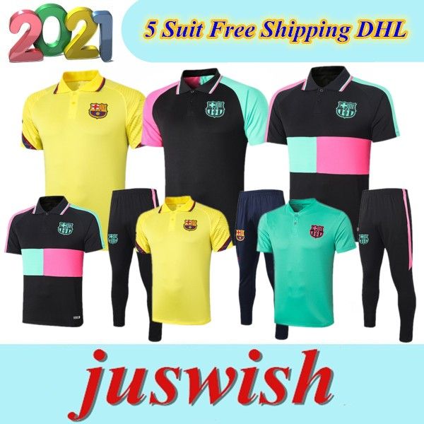 2020 2021 latest training suit messi griezmann short sleeve f. de jong polo set suárez cropped trousers piqué football tracksuit, Black;yellow
2020 2021 latest training suit messi griezmann short sleeve f. de jong polo set suárez cropped trousers piqué football tracksuit, Black;yellow