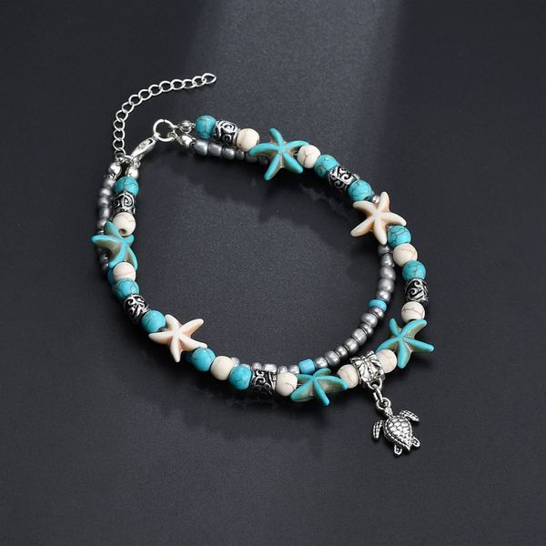 bb343 wedding accessories jewelry sea snail rice bead yoga anklet turtle bracelet beach pendant starfish pearl vintage turtle anklet, White
bb343 wedding accessories jewelry sea snail rice bead yoga anklet turtle bracelet beach pendant starfish pearl vintage turtle anklet, White