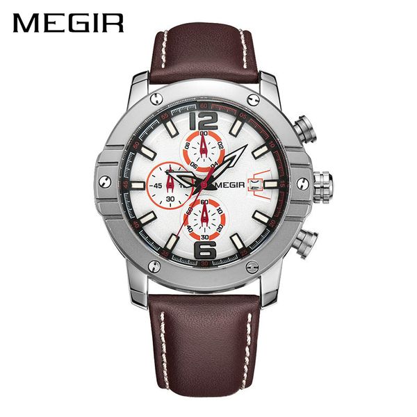 new arrival time-limited fashion designers wristwatches waterproof megir meager new style mens genuine leather watch ing, Slivery;brown
new arrival time-limited fashion designers wristwatches waterproof megir meager new style mens genuine leather watch ing, Slivery;brown