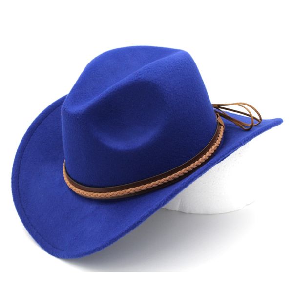 wide brim outdoor street party church caps jazz fedora panama trilby wool felt buckle new fashion classic western cowboy, Blue;gray
wide brim outdoor street party church caps jazz fedora panama trilby wool felt buckle new fashion classic western cowboy, Blue;gray