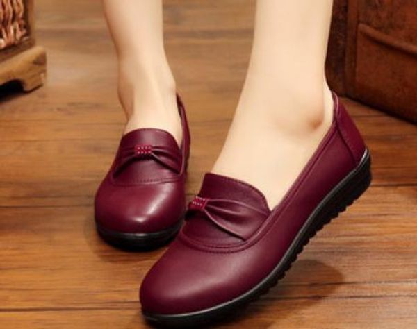 2019 bowknot women's shoes in spring and autumn with new style antiskid mom's shoes flat bottom round head #04, Black
2019 bowknot women's shoes in spring and autumn with new style antiskid mom's shoes flat bottom round head #04, Black