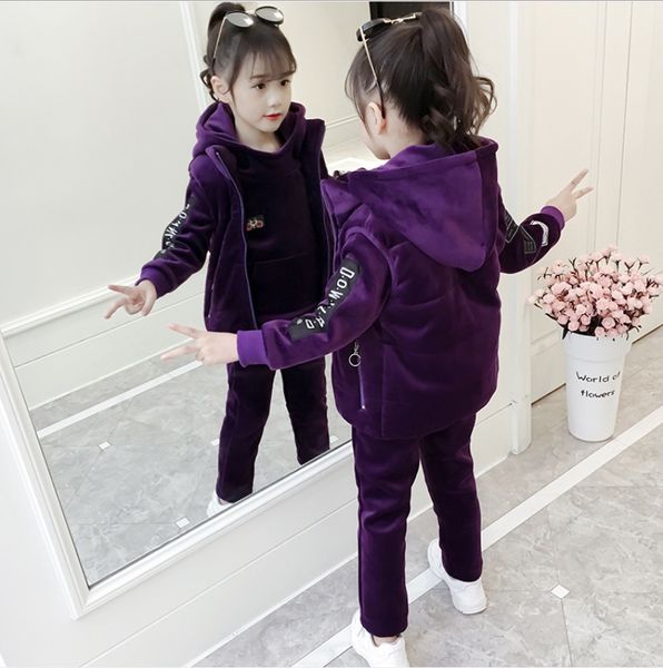 Девушки осень зима 2019 новый большой Детский Золотой бархат костюм утолщение инос
Девушки осень зима 2019 новый большой Детский Золотой бархат костюм утолщение инос