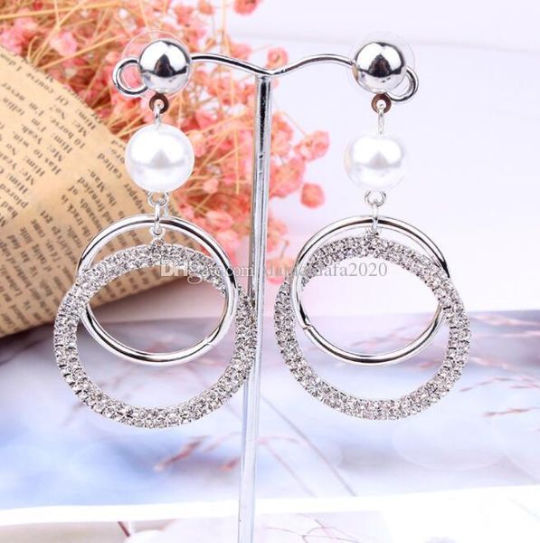 exaggerated pearl earrings fashion new personality geometric temperament popular women's circle earrings wholesale, Golden
exaggerated pearl earrings fashion new personality geometric temperament popular women's circle earrings wholesale, Golden