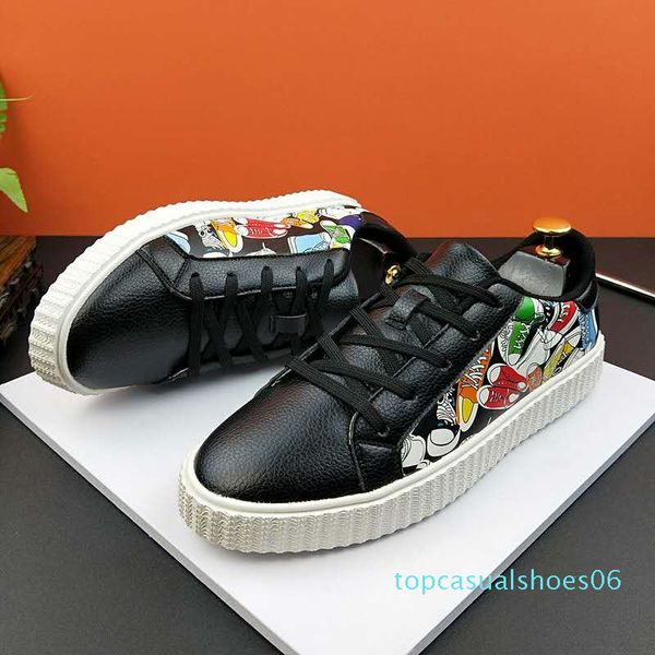 sladies mens designer shoes fashion genuine leather ace sneakers casual shoes size 35-45 model sy03 t06, Black
sladies mens designer shoes fashion genuine leather ace sneakers casual shoes size 35-45 model sy03 t06, Black