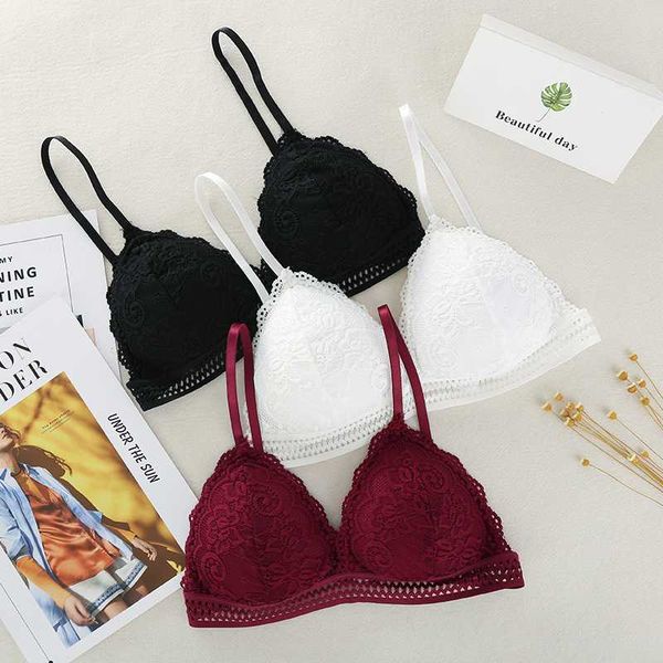 bras mesh french style bralette lace wire triangle cup women lingerie soft bra seamless underwear deep-v girls, Red;black
bras mesh french style bralette lace wire triangle cup women lingerie soft bra seamless underwear deep-v girls, Red;black