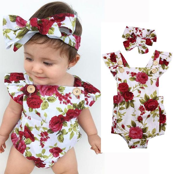 2pcs newborn baby girls floral romper clothes set flower print rompers headband cotton outfits sweet floral sleeveless jumpsuit, Blue
2pcs newborn baby girls floral romper clothes set flower print rompers headband cotton outfits sweet floral sleeveless jumpsuit, Blue
