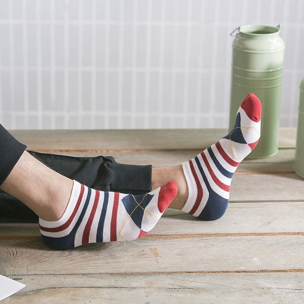 summer autumn fashion men socks short new combed cotton comfortable non slip striped socks men's hip hop happy boat, Black
summer autumn fashion men socks short new combed cotton comfortable non slip striped socks men's hip hop happy boat, Black