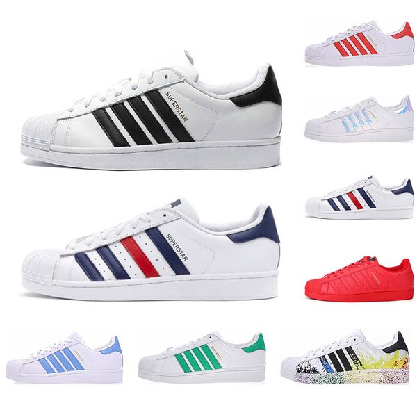 Free Shipping White Hologram Iridescent Junior Superstars Pride Sneakers Hot 2019 Originals Superstar Women Men new Sport Casual Shoes 36-45
Free Shipping White Hologram Iridescent Junior Superstars Pride Sneakers Hot 2019 Originals Superstar Women Men new Sport Casual Shoes 36-45