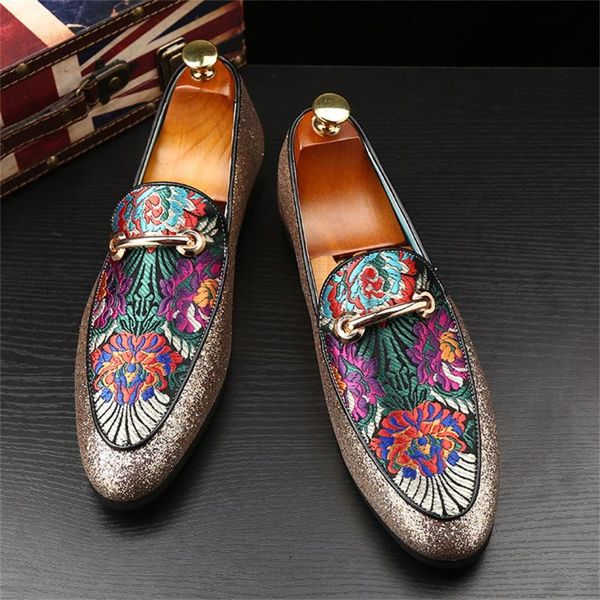 men fashion leather loafers male sequins shining pu flats shoe man pointed toe slip-on party dressing shoes casual loafer 38-48, Black
men fashion leather loafers male sequins shining pu flats shoe man pointed toe slip-on party dressing shoes casual loafer 38-48, Black