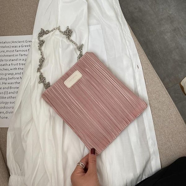 creative design elegant pleated crossbody bag classic texture chic women girl chain shoulder messenger money pouch
creative design elegant pleated crossbody bag classic texture chic women girl chain shoulder messenger money pouch