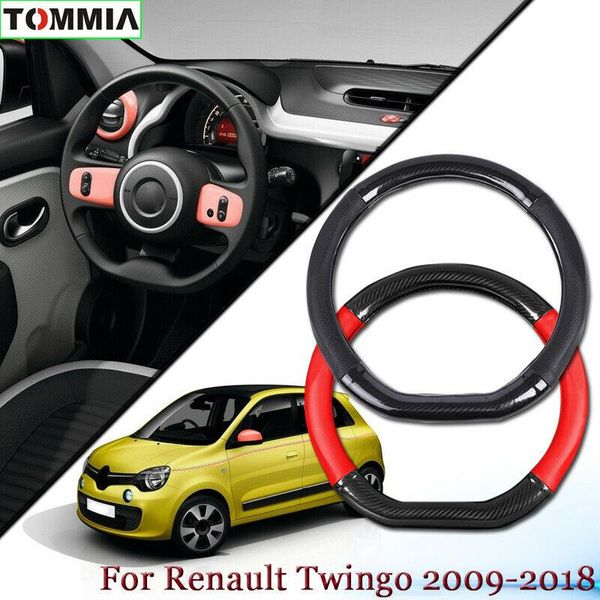 car styling carbon fiber leather car steering wheel cover for renault twingo
car styling carbon fiber leather car steering wheel cover for renault twingo