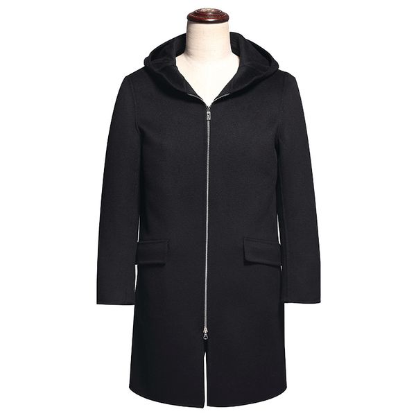 a11 youth autumn and winter clothing men double-sided woolen cashmere coat men's medium and long woolen trench coat, Black
a11 youth autumn and winter clothing men double-sided woolen cashmere coat men's medium and long woolen trench coat, Black