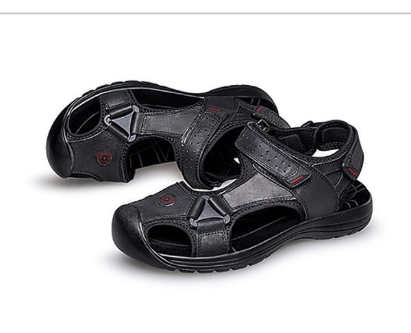 2019 fashion men's sandals leather sandals men casual summer comfortable leather shoes men outdoor beach casual shoe, Black
2019 fashion men's sandals leather sandals men casual summer comfortable leather shoes men outdoor beach casual shoe, Black