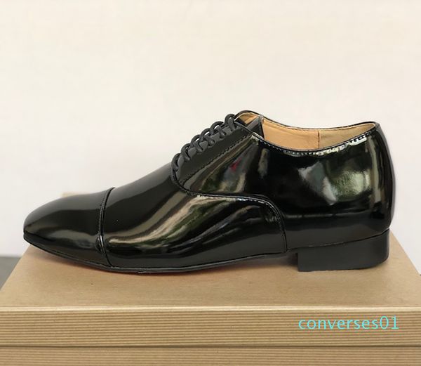 mens red bottom dandelion spikes shoes designer greggo orlato flat shoes black patent leather sude velvet loafer party dress with box co01
mens red bottom dandelion spikes shoes designer greggo orlato flat shoes black patent leather sude velvet loafer party dress with box co01