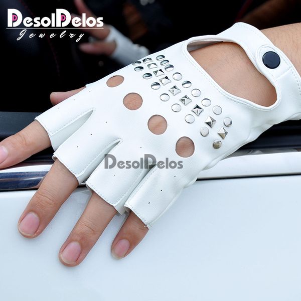 1 pair black pu leather fingerless gloves solid female half finger driving women fashion punk gloves mittens black, Blue;gray
1 pair black pu leather fingerless gloves solid female half finger driving women fashion punk gloves mittens black, Blue;gray