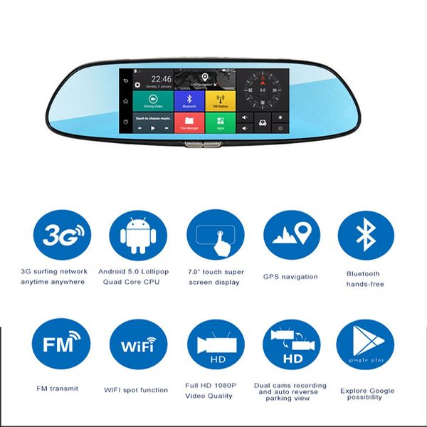 7 inches 3g 1080p gps navigation car dvr rear view camera dual lens with android 5.0 video car recorder
7 inches 3g 1080p gps navigation car dvr rear view camera dual lens with android 5.0 video car recorder