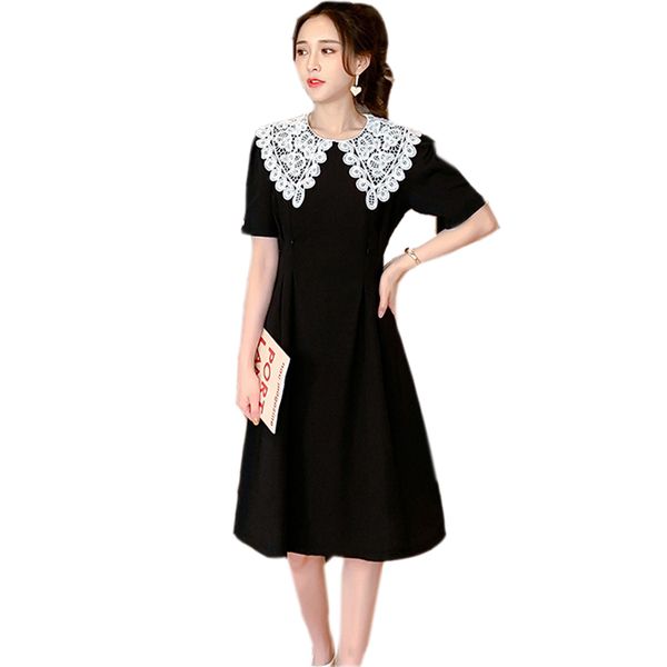 maternity nursing dress fashion lace breastfeeding dresses plus size for pregnant women summer elegant clothes black, White
maternity nursing dress fashion lace breastfeeding dresses plus size for pregnant women summer elegant clothes black, White