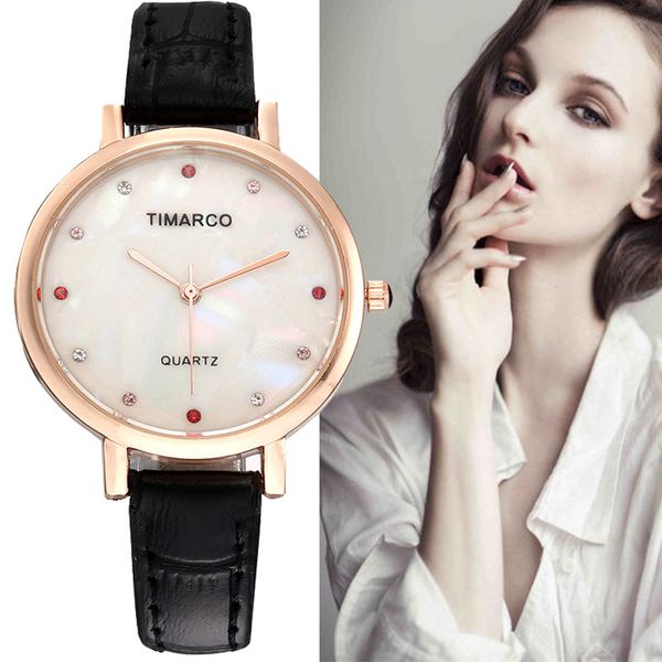 fashion women wrist watch shiny rhinestone shell dial design simple luxury faux leather quartz watches ladies gift, Slivery;brown
fashion women wrist watch shiny rhinestone shell dial design simple luxury faux leather quartz watches ladies gift, Slivery;brown