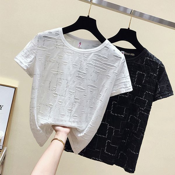 summer new fashion t shirt women harajuku short sleeve fun ulzzang t-shirt cutetshirt hole tees female, White
summer new fashion t shirt women harajuku short sleeve fun ulzzang t-shirt cutetshirt hole tees female, White