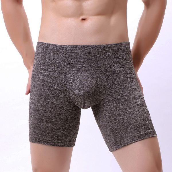 men underwear boxer shorts long leg panties man solid mid-waist u convex pouch underpants cueca masculina s-xl, Black;white
men underwear boxer shorts long leg panties man solid mid-waist u convex pouch underpants cueca masculina s-xl, Black;white