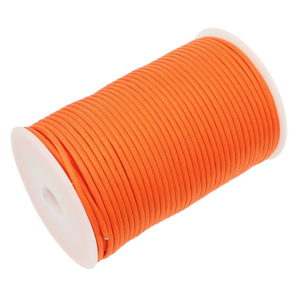 100m climbing rope safety sling rappelling rope 4mm diameter auxiliary cord for outdoor climbing camping parachuter (orange
100m climbing rope safety sling rappelling rope 4mm diameter auxiliary cord for outdoor climbing camping parachuter (orange