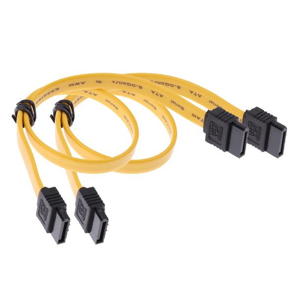 2x 180° sata cable serial ata data cord with locking latching 26awg 11.8inch
2x 180° sata cable serial ata data cord with locking latching 26awg 11.8inch