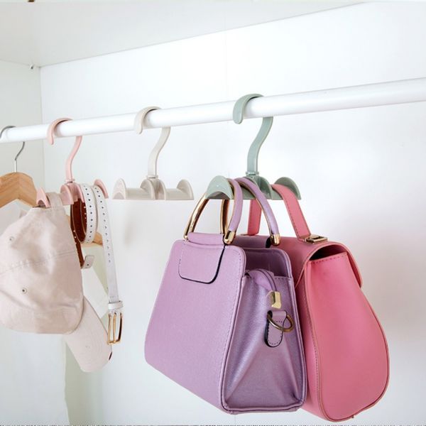 clothes hook closet organizer rod hanger handbag storage rotatable wardrobe bag rack creative linked necktie shelf hanging rack
clothes hook closet organizer rod hanger handbag storage rotatable wardrobe bag rack creative linked necktie shelf hanging rack