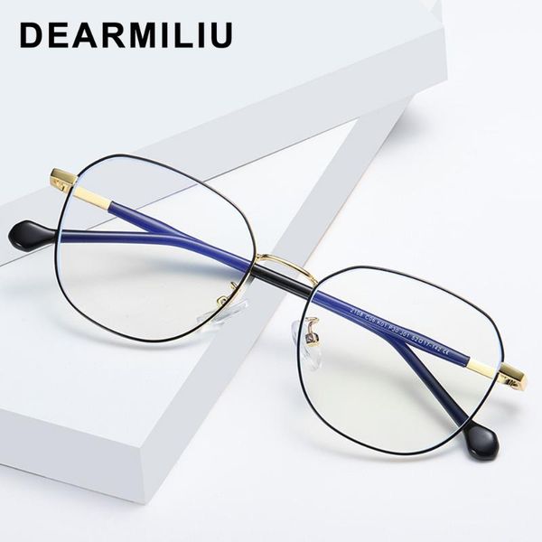 dearmiliu 2020 new blue light blocking glasses fashion vintage flat mirror metal frame gafas glasses for men and women 2108, White;black
dearmiliu 2020 new blue light blocking glasses fashion vintage flat mirror metal frame gafas glasses for men and women 2108, White;black