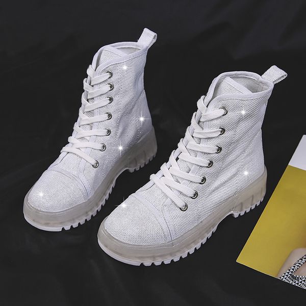 2019 autumn winter boots women platform ankle boots for women tooling booties thick-soled cross-strap shoes casual flat, Black
2019 autumn winter boots women platform ankle boots for women tooling booties thick-soled cross-strap shoes casual flat, Black