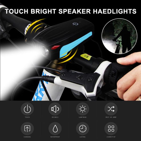 bicycle lamp durable 5 mode 130db led cycling equipment warning light bicycle bell bike lamp
bicycle lamp durable 5 mode 130db led cycling equipment warning light bicycle bell bike lamp
