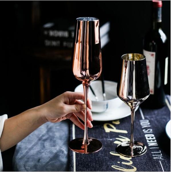 creative cup nordic simple gold glass goblet restaurant color red wine glass champagne glasses cup electroplating lead-glass
creative cup nordic simple gold glass goblet restaurant color red wine glass champagne glasses cup electroplating lead-glass