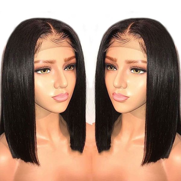 fashionable new style european and american women's front lace lacewig black short hair chemical fiber head set factory wholesale, Black;brown
fashionable new style european and american women's front lace lacewig black short hair chemical fiber head set factory wholesale, Black;brown