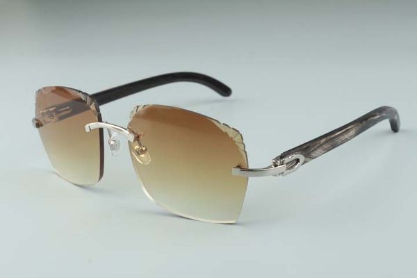 2019 style 3524018-10 micro cutting lenses sunglasses, natural black textured buffalo horn temples glasses, size: 18-140mm, White;black
2019 style 3524018-10 micro cutting lenses sunglasses, natural black textured buffalo horn temples glasses, size: 18-140mm, White;black