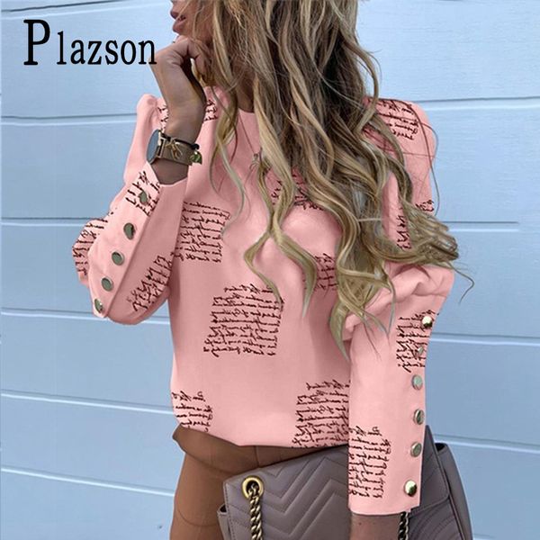 blusas 2020 summer fall youtube tiktok fashion women blouses long sleeve o neck slim fit shirts leisure letter print tee, White
blusas 2020 summer fall youtube tiktok fashion women blouses long sleeve o neck slim fit shirts leisure letter print tee, White