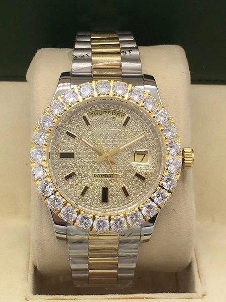 Luxury watche diamond watch men watche 18k gold watche iced out watch daydate erie automatic watch 
Luxury watche diamond watch men watche 18k gold watche iced out watch daydate erie automatic watch