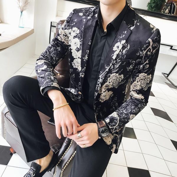 mixcubic 2019 spring autumn europen style unique flower printed suit men casual slim tree printed suit for men size m-5xl, White;black
mixcubic 2019 spring autumn europen style unique flower printed suit men casual slim tree printed suit for men size m-5xl, White;black