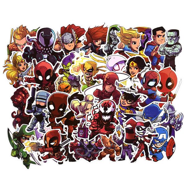 Стикеры автомобиля 50 шт. MARVEL DC Super Hero DC Автомобильный Ноутбук Багажа Ноутбук Граффити Наклейка Холодильник Скейтборд Человек-Паук Бэтмен Супермен Железный Человек
Стикеры автомобиля 50 шт. MARVEL DC Super Hero DC Автомобильный Ноутбук Багажа Ноутбук Граффити Наклейка Холодильник Скейтборд Человек-Паук Бэтмен Супермен Железный Человек