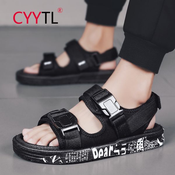 cyytl men sandals casual shoes outdoor breathable mens sandals summer comfortable light slippers sandalias hombre, Black
cyytl men sandals casual shoes outdoor breathable mens sandals summer comfortable light slippers sandalias hombre, Black