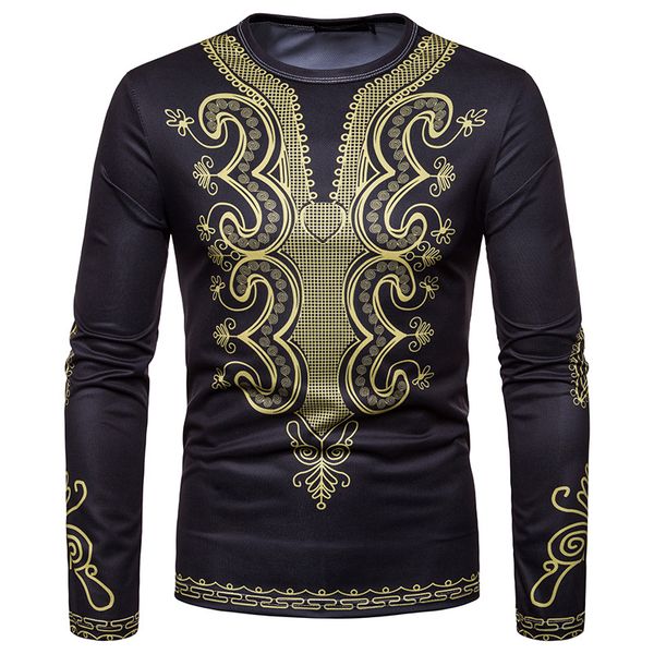African Print Dashiki T Shirt Men Clothes 2018 Brand New O-neck Long Sleeve Tshirt Men Casual Hip Hop Streetwear Tee Shirt Homme
African Print Dashiki T Shirt Men Clothes 2018 Brand New O-neck Long Sleeve Tshirt Men Casual Hip Hop Streetwear Tee Shirt Homme