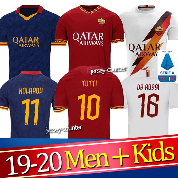 2019 as dzeko perotti pastore zaniolo roma soccer jerseys 19 20 totti de rossi rome football shirt set 2020 men kids kit uniform, Black;yellow
2019 as dzeko perotti pastore zaniolo roma soccer jerseys 19 20 totti de rossi rome football shirt set 2020 men kids kit uniform, Black;yellow
