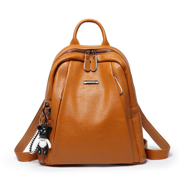 women backpacks style 100% genuine leather women backpack fashion solid school bags for teenager girls casual
women backpacks style 100% genuine leather women backpack fashion solid school bags for teenager girls casual