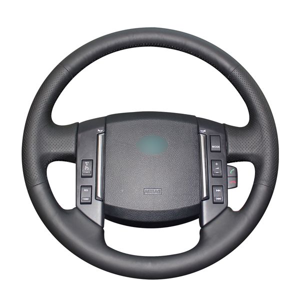 hand-stitched diy black pu artificial leather car steering wheel cover for ander 2 2007-2012
hand-stitched diy black pu artificial leather car steering wheel cover for ander 2 2007-2012