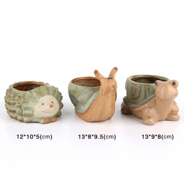 ceramics flower pot planter succulent cute tortoise snails classic creative disign home indoor outdoor desk decorarion
ceramics flower pot planter succulent cute tortoise snails classic creative disign home indoor outdoor desk decorarion